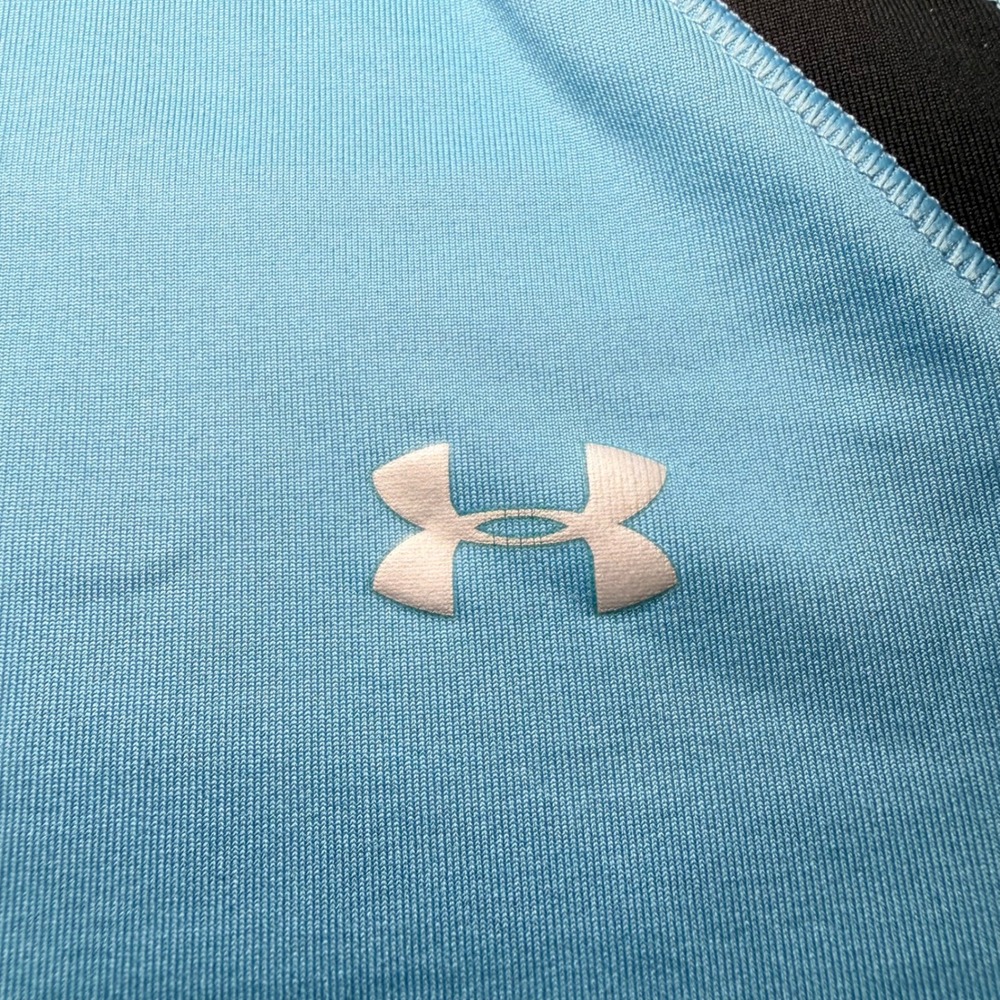 Under Armour ColdGear Women's Fitted Long Sleeve Shirt Blue S EUC - Picture 3 of 8